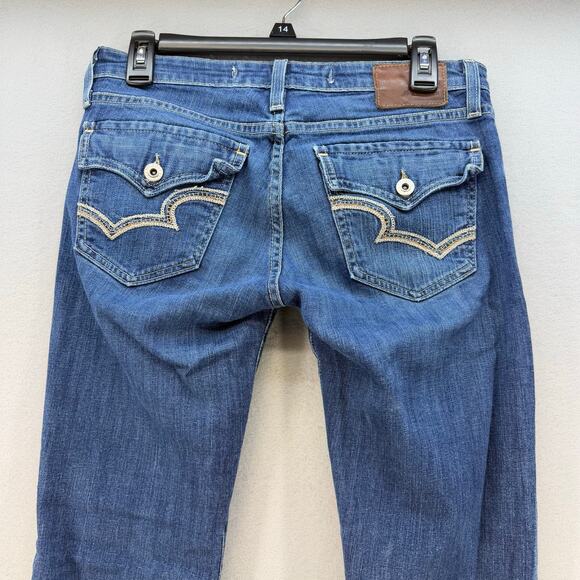 Big Star Jeans Women's 27L (4) Blue Remy Low Rise Fit Bootcut Preppy Western - Picture 3 of 16